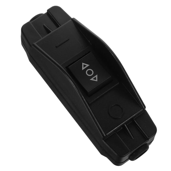 ibasenice Forward Reverse Switch Dual-Sided Self-Resetting Dpdt Black ABS