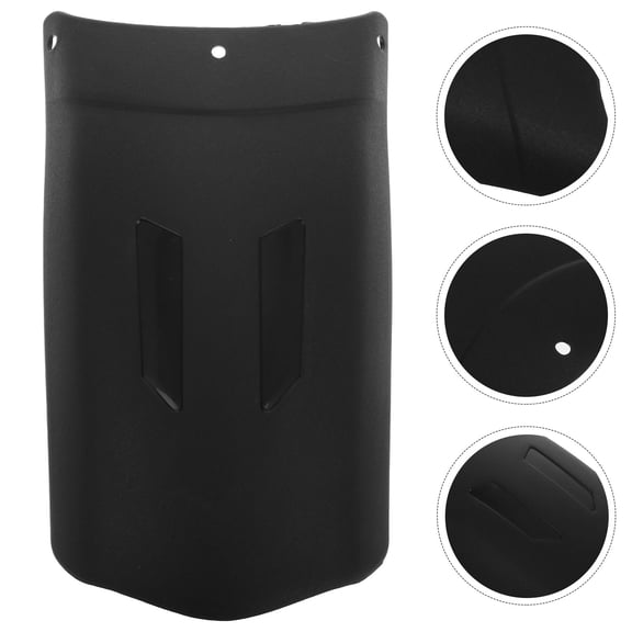 ibasenice High Strength Black Motorcycle Front Mudguard for Electric Motorbike Tire Splash Guard