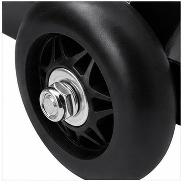 ibasenice Black Motorcycle Tire Trolley Moving Tool Sturdy Tire Wheel Mover for Electric Tricycles and Motorcycles