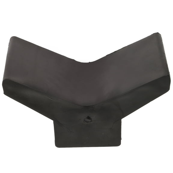 ibasenice Boat Trailer Bow Stop Heavy Duty Rubber V Shape Protector for Fishing and Ski Boats