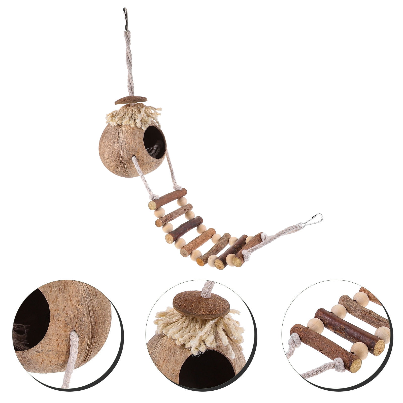 Alasum Marionnettes à Ficelles Clown en Bois, Jeu Interactif pour Garçon et Filles et Adultes, Lot de 2 Pièces, Jouets Créatifs et Décoratifs pour Moments Parent-garçon Couleur Aléatoire