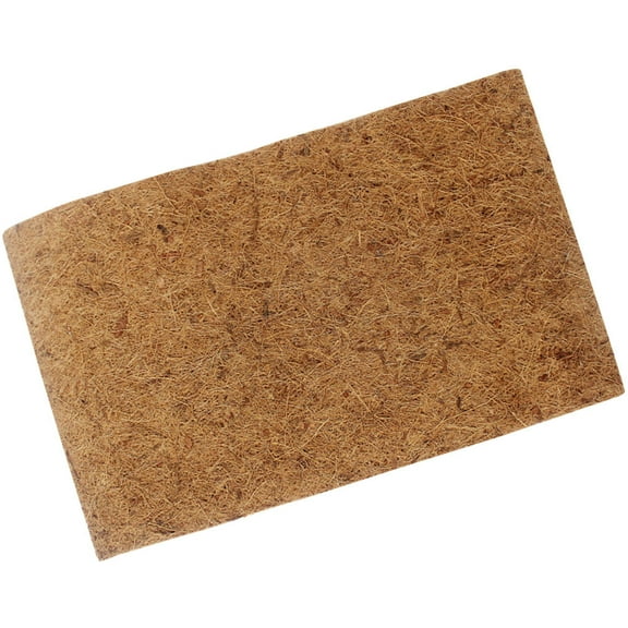 ibasenice Light Brown Coconut Fiber Reptile Cage Mat Terrarium Bedding for Pet Use