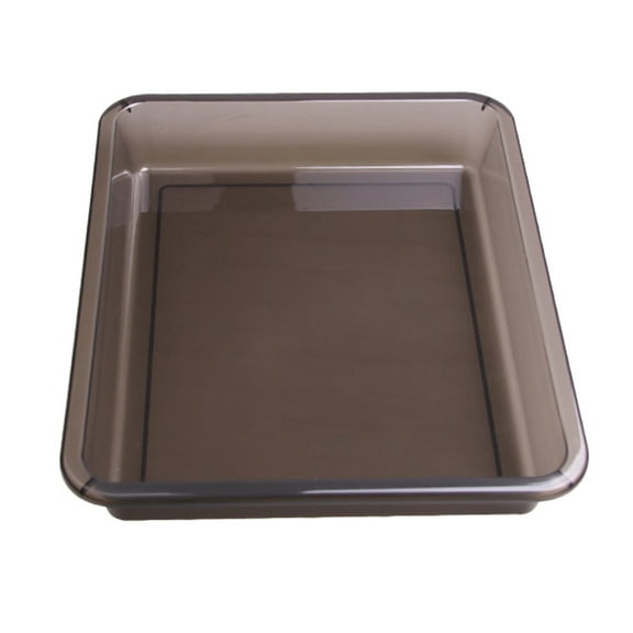 ibasenice Car Interior Storage Organizer Black Underseat Tray with Nonslip Base and Easy Access