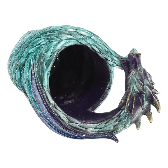 ibasenice Dragon Shaped Succulent Planter Creative Resin Pot For Decor Lightweight Design For Cacti Plants For Use