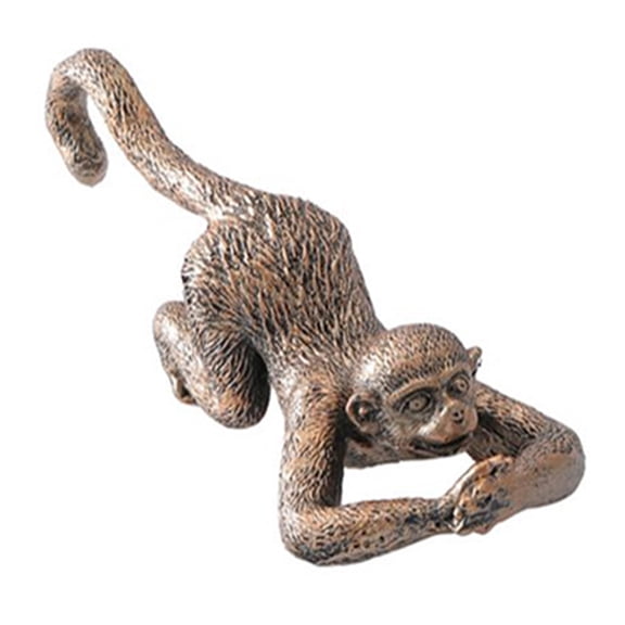 ibasenice Resin Monkey Statue Hanging Tree Decoration for Indoor and Outdoor Garden Ornament