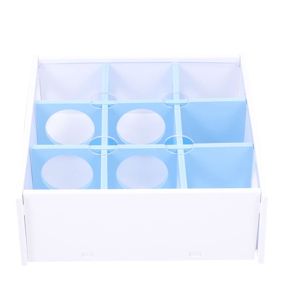 ibasenice Acrylic Hamster Maze with Play Area and Resting Platform, Small Animal Activity Toy for Hamsters and Small Pets, 1 Piece