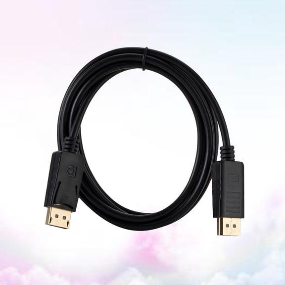 ibasenice High Speed Cable Cable 1Pack Black Plastic for Computer Desktop Laptop