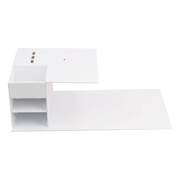 ibasenice Acrylic Eyelash Extensions Pillow Shelf Tool Organizer Lightweight Display Rack for Beauty Salons and Home Use White