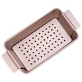 thumbnail image 1 of ibasenice Reusable Golden Carbon Steel Loaf Pan with Nonstick Coating for Bread Baking and Toast Mold, 1 of 8