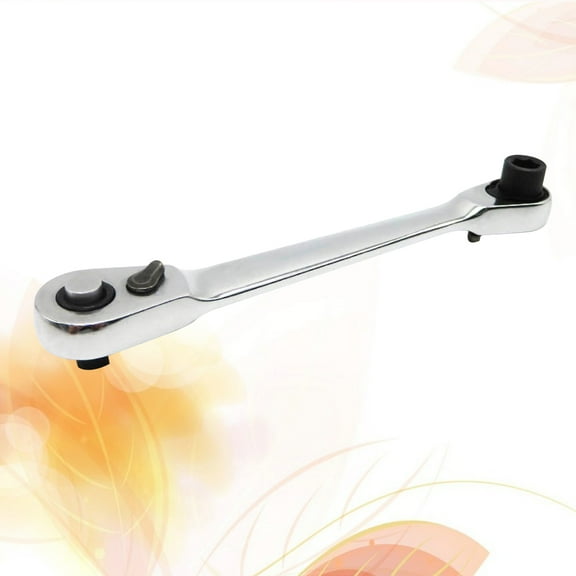 ibasenice Mini Ratchet Wrench Set Silver 1Pcs High-Grade Metal