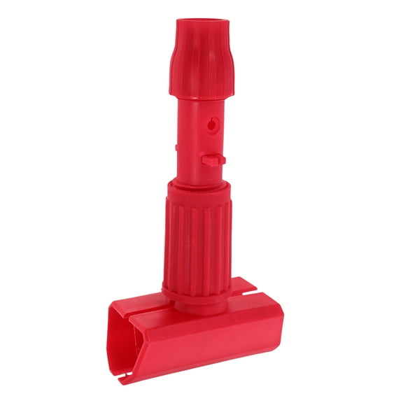 ibasenice Red Mop Head Replacement Clamp Plastic Detachable Mop Head Holder for Pet Use