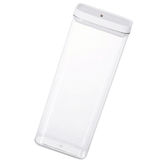 ibasenice Reusable Kitchen Pasta Storage Canister for Pantry with Sealed Lid and Transparent Design
