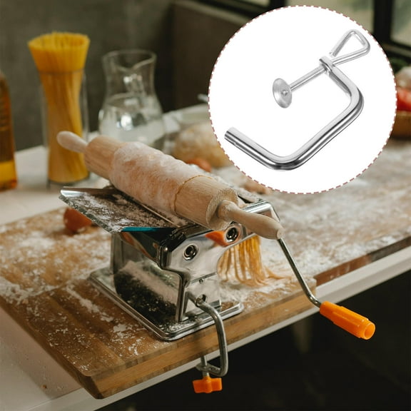 ibasenice Heavy Duty Metal Pasta Maker Clip Replacement Part for and Convenient Pasta Machine Repair