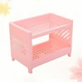 thumbnail image 1 of ibasenice Plastic Spice Rack with Double Layers for Kitchen Cabinet Storage and Countertop Use, 1 of 6