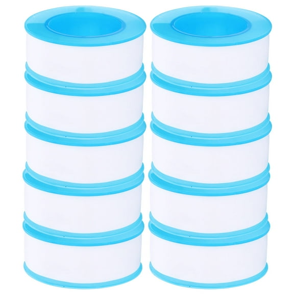 ibasenice Plumbers Pipe Sealant Tape Garden Hose Tapes White 10 Rolls Heat Resistance
