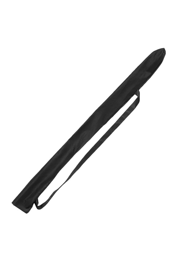 Black Umbrella Storage Pouch with Adjustable Strap Durable Pongee Fabric for Daily Use