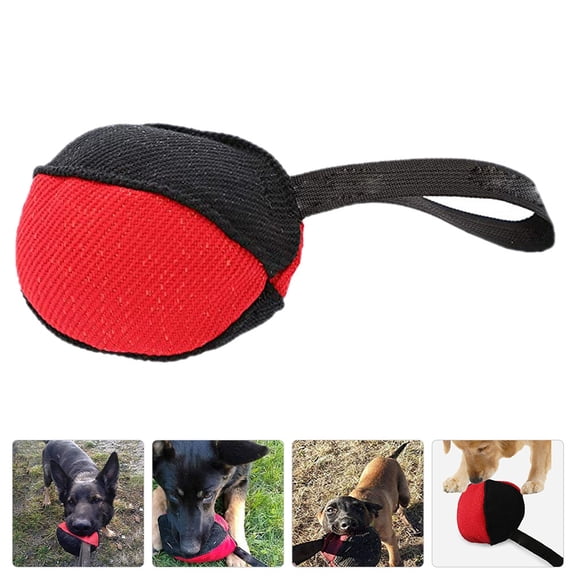 ibasenice Wear-Resistant Dog Bite Bag Assorted Color Hemp for Pets