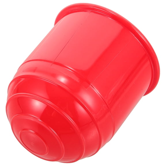 ibasenice Red Plastic 2 Inch Trailer Hitch Ball Cover, Easy To Install, Waterproof, Secure Fit, Stylish Appearance