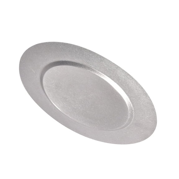 ibasenice Stainless Steel Reusable Outdoor Camping Plate Lightweight Tableware 1 Piece