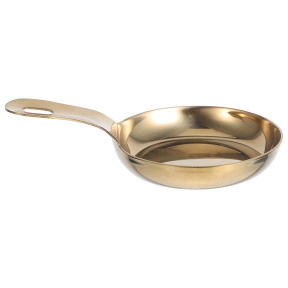 ibasenice Stainless Steel Sauce Cup Set with Elegant Golden Dipping Tray for Table Setting and Serving