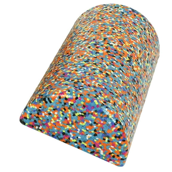 ibasenice Half Moon Foam Roller Soft Yoga Massage Roller 1Pcs for Women