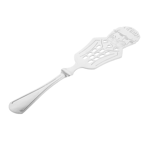 ibasenice Stainless Steel Absinthe Spoon with Hollow Slotted Design Comfortable Grip