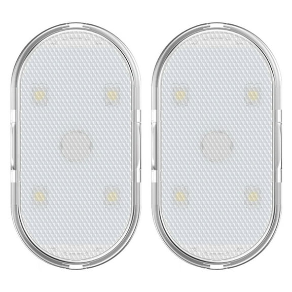 ibasenice USB Powered Car Interior Ambient Lighting Kit, 1 Pair Decorative LED Lamps for Vehicle Dashboard and Mood Glow