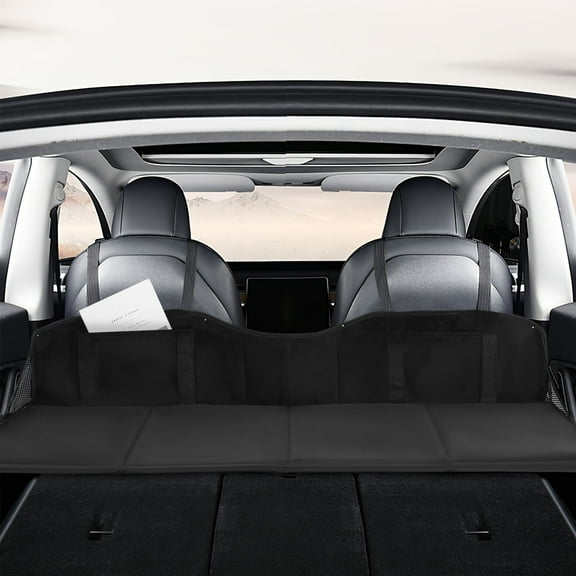 ibasenice Black Car Mattress Extension Plate for Back Seat Comfort and Camping Suv Truck