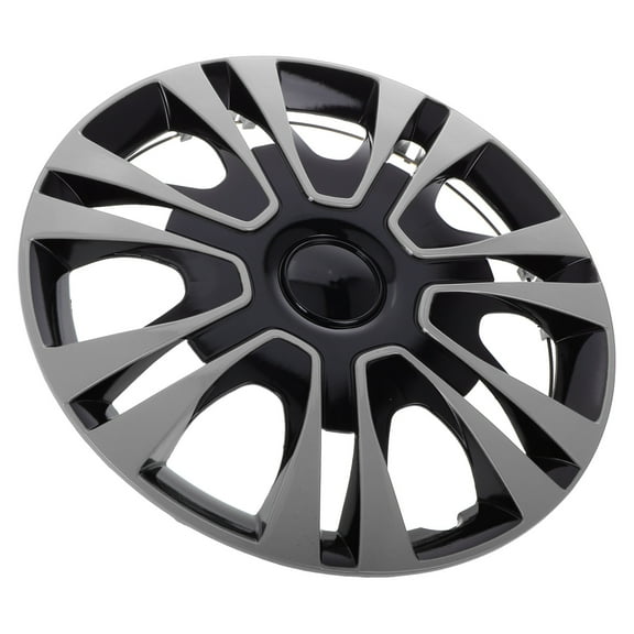ibasenice Hub Cap 1Pcs Black Wheel Cover Hub Cap Steel Easy Installation for Car Wheels