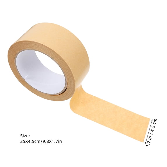 ibasenice Tearable Kraft Packing Tape for Carton Sealing and Binding with Water Resistant Backing