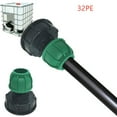 ibc tank to mdpe outlet kit with extender (s60x6)to bring mdpe out from