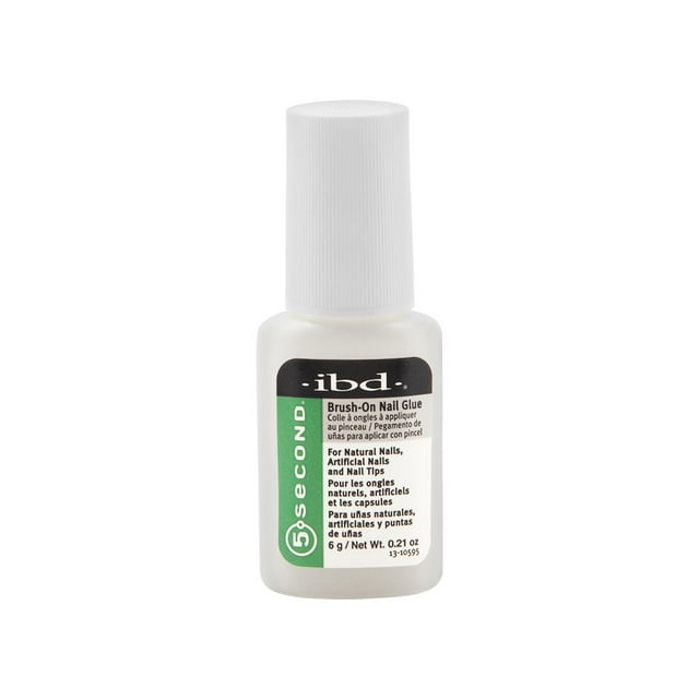 ibd Professional Bond 5 Second BrushOn Nail Glue for Natural and