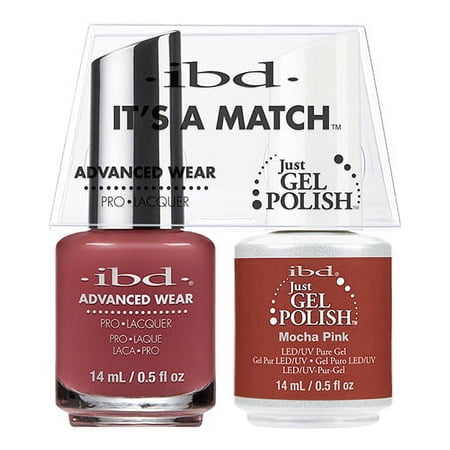ibd Advanced Wear Color Duo Mocha Pink #502 UV Gel Color