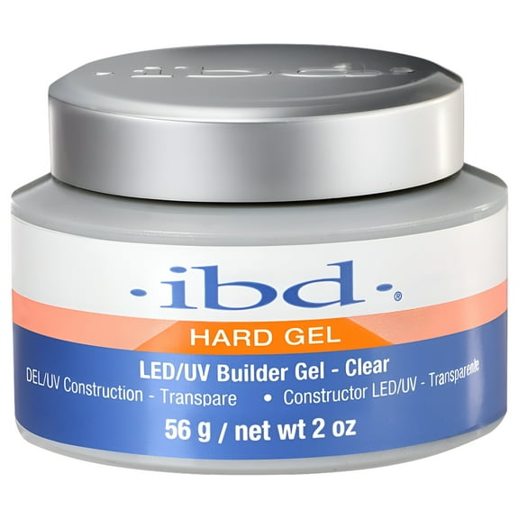 ibd Hard Gel LED/UV Builder Gel Clear 56 g / 2oz
