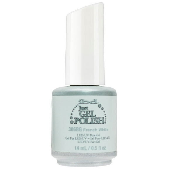 ibd Just Gel Polish French White - .5 fl oz