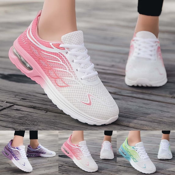 ibiyuan Aerion Shoes for Women Walking Shoes for Women Hands-Free Supportive Mesh Women Sock Sneakers Breathable Wide Toe Cushioning Box Running Shoes Non- Soft Shoes