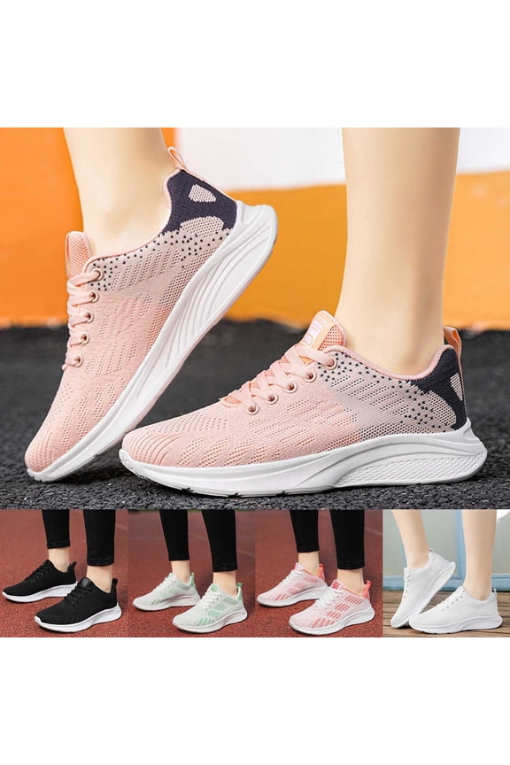 Aerion Shoes for Women Women Walking Shoes Hands Free Arch Support Mesh Womens Sneakers Comfortable Wide Toe Cushion Athletic Running Shoes on Pull-On Shoes