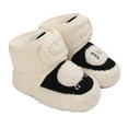 thumbnail image 1 of ibiyuan Baby Booties Warm Soft Comfortable Toddler Winter Snow Boots For Boys Girls Non- Indoor Outdoor Home Shoes, 1 of 6
