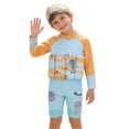 thumbnail image 1 of ibiyuan Baby Boy Swimsuit Set Kids Buoyancy Swimsuit Boys' And Girls' Swimsuit Swimsuit Surfing Buoyancy Swimsuit (4 8 Years),7-8 Years, 1 of 4