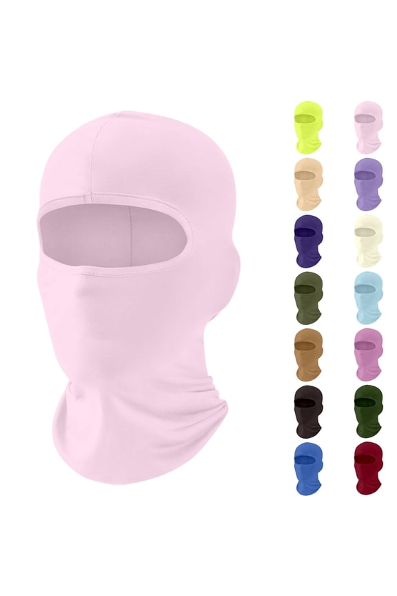 Balaclava Motorcycle Unisex UPF 50+ Adult Sun Protective Scarf Breathable Lightweight UV Blocking Headwear Durable Accessory for All Outdoor Sports