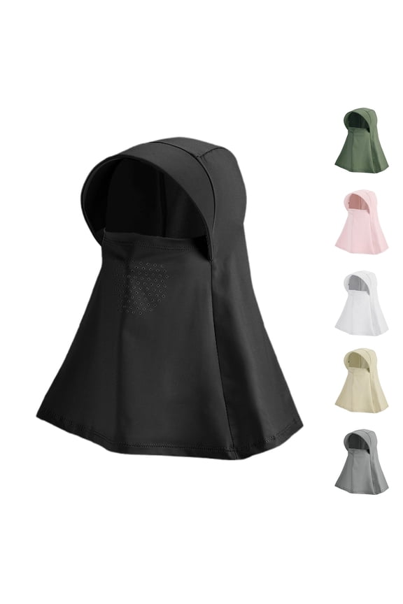 Balaclava Unisex Sun Protective Scarf All Season Full Face Cover Breathable Outdoor Riding Accessory for Matching Sunglasses Daily Sports Use