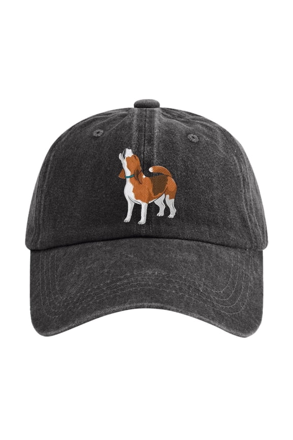 Baseball Caps for Men Hats for Men Washed Denim Baseball Cap Featuring Printed Artwork And Adjustable Unstructured Fit For Everyday Style