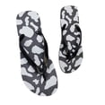 thumbnail image 1 of ibiyuan Beach Flip Flops Women Thong Sandals Non- Rubber Sole Ladies Slippers Cushioned Orthofeet Shoes for Women for Summer Beach, 1 of 3