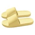 thumbnail image 1 of ibiyuan Bedroom Slippers WoMen's Slides Quick Dry Summer Shoes Non Open Toe Women Sandals Comfortable Cushioned Thick Sole, 1 of 4