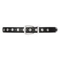 thumbnail image 1 of ibiyuan Belts For Women Trendy Women's Punk Studded Fashion Belt Western Buckle Decorated Waist Accessory for Jeans Dresses and Pants, 1 of 3