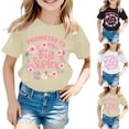 thumbnail image 1 of ibiyuan Big Sister Shirt for Girls Toddler Kids Promoted To Big Sister Girls T Shirts Baby Announcement Sign Graphic Short Sleeve Girls Shirts Size 8 Sibling Outfits Tee Toddler Girl Tops 2t, 1 of 4