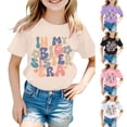 thumbnail image 1 of ibiyuan Big Sister Shirts for Girls 2t Promoted To Big Sis Girls Tshirts Announcement Girl Short Sleeve Kids Shirts Girls Big Sister Gift Tees Baby Girl Tops, 1 of 4