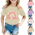 thumbnail image 1 of ibiyuan Big Sister Shirts for Girls Size 8 Promoted To Big Sis T-Shirt Big Sis Announcement Casual Short Sleeve Toddler Shirts Big Sister Gifts Basic Tee Girl Tops Size 7-8, 1 of 4