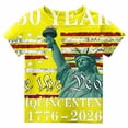 thumbnail image 1 of ibiyuan Boys Memorial Day Shirt for Girls Kids Fourth of July Patriotic T-Shirts Toddler Tops American Flag Tee Short Sleeve, 1 of 4