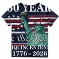 thumbnail image 1 of ibiyuan Boys Memorial Day Shirt for Girls Kids Fourth of July Patriotic T-Shirts Toddler Tops American Flag Tee Short Sleeve, 1 of 4
